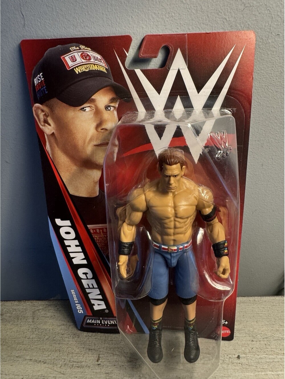 WWE John Cena Main Event Series 165 Mattel Wrestling Action Figure New